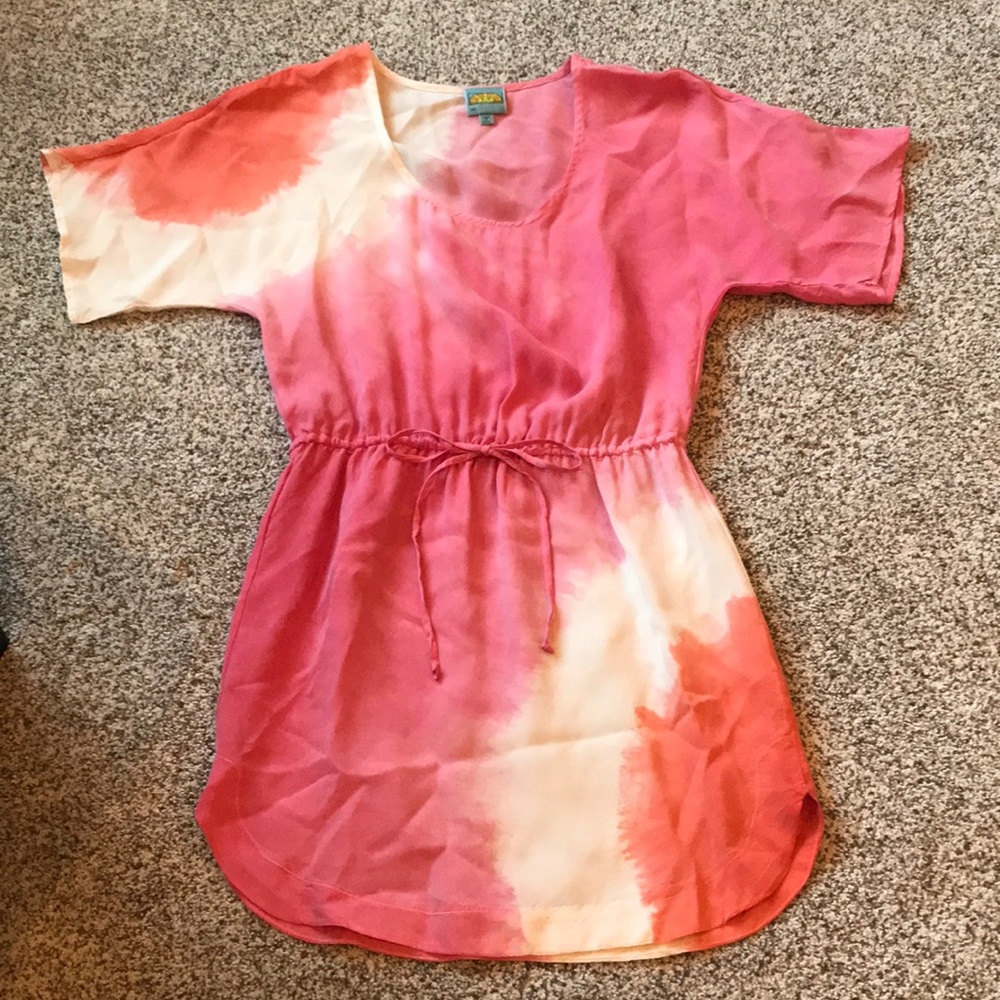 Summertime flowy casual beach dress